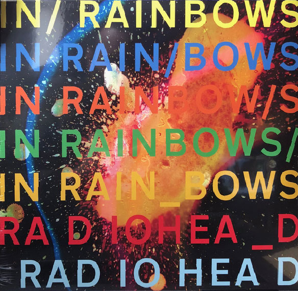 Cover image for album 'In Rainbows"